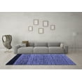 thumbnail image 3 of Ahgly Company Indoor Rectangle Oriental Blue Modern Area Rugs, 6' x 9', 3 of 4