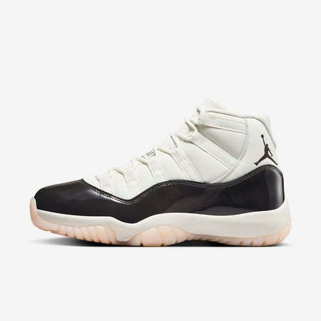 Air Jordan 11 Neapolitan AR0715-101 Women's Sail Leather Basketball Shoes PRO7 (8)