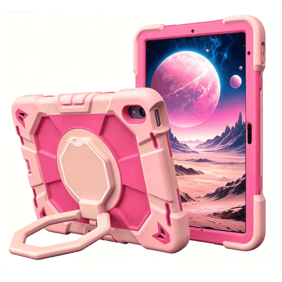 Case for iPad A16 11th Generation 11 Inch 2025, iPad 10th Generation 10.9 inch 2022 case with 360 Degree Rotating Stand  Pencil Holder