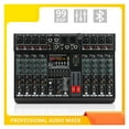 thumbnail image 2 of Professional Sound Mixer 6/8 Channel 48V 2 AUX Mixing Console 99 Digital Effect USB Recording, 2 of 5