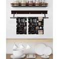 thumbnail image 3 of Coffee Black Hand Towels Set,Waffle Weave Kitchen Towels 4 Pieces,Microfiber Hair Face Bath Tea Towel Absorbent Quick Drying Cleaning Dish Cloths,Brown Beans Cup Dessert Drink Monochrome 15.7"x23.6", 3 of 7