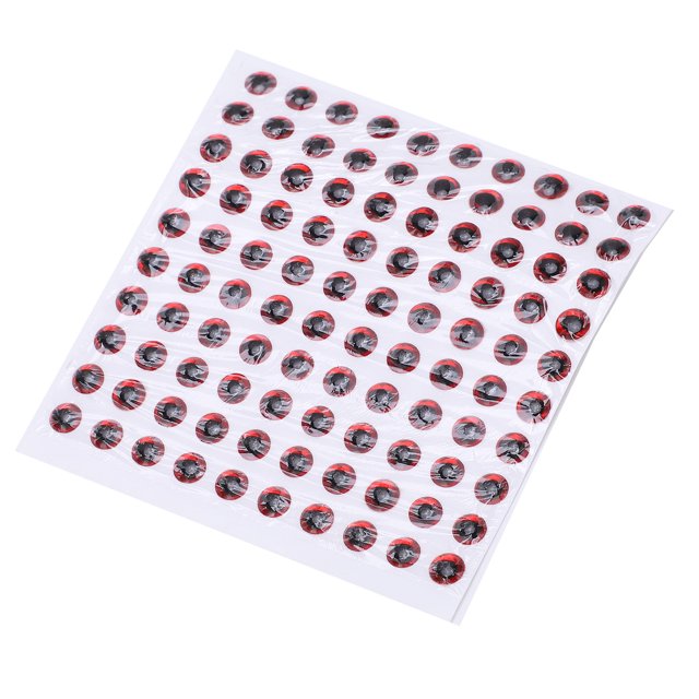 Ojos de pez falsos Jadeshay 100 piezas de 5 mm