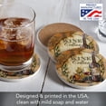 thumbnail image 6 of Thirstystone Wine Cellar II Round 4-Pack Absorbent Stone Coasters, 6 of 7