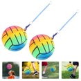 thumbnail image 3 of icolorfuled Colorful PVC Toy Ball Set for Party 2pcs Safe and Reusable Lightweight for Indoor Outdoor Play, 3 of 6