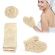 thumbnail image 1 of piezas de yute, correa para lavar la espalda, bola de ducha, guantes exfoliantes, esponja exfoliante para la espalda, guantes exfoliantes naturales para el baño de espalda., 1 of 2