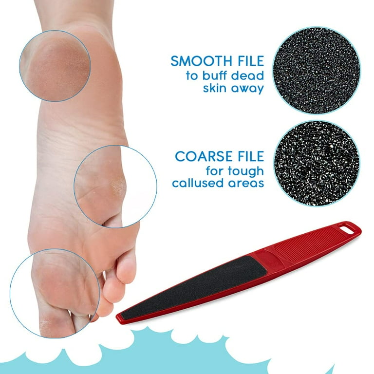 Flowery Swedish Clover Original Red Foot File 530 - Pedicure Foot