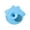 Blue, variant on Gentle Massage Silicone Baby Brush Grade Cartoon Shower Cleansing Tool for Newborns Sensitive Skin Care