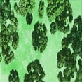 thumbnail image 1 of Ahgly Company Machine Washable Indoor Square Transitional Deep Emerald Green Area Rugs, 8' Square, 1 of 7