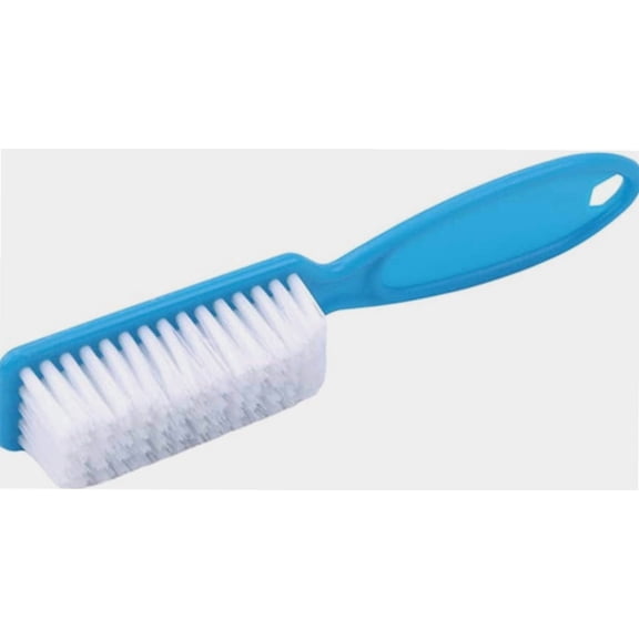 Handle Grip Nail Brush Plastic Toe Cleaning Tool with Soft Bristle for Men Women,Blue