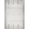 thumbnail image 3 of nuLOOM Lowen Tribal Indoor/Outdoor Area Rug, 5' x 8', Lowen Light Grey, 3 of 7