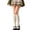 White, variant on Daznico Women's Knit Knee High Socks Semi Opaque Stretch Soft Breathable Daily Dress Matching Mid Calf Stockings