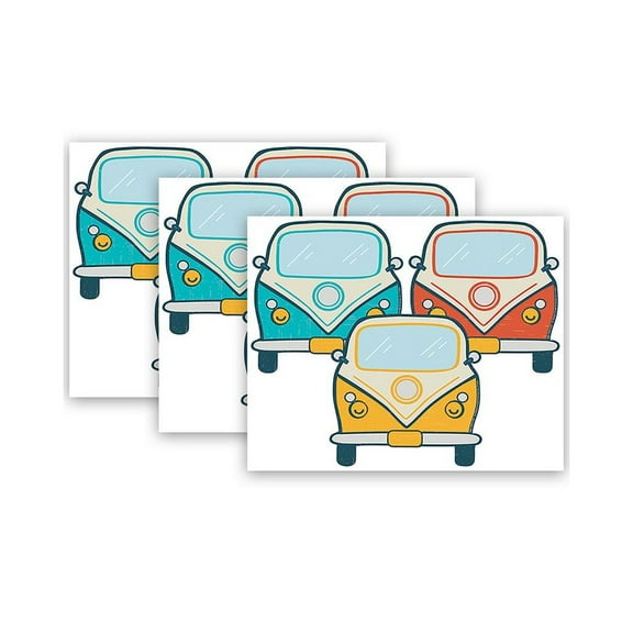 Eureka Adventurer Paper Cut-Outs, 36 Per Pack, 3 Packs