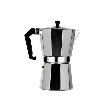 

Heat Resistant Classic Italian Style Espresso Coffee Tea Maker Aluminum Coffee Maker 3/6/9/12Cup Stovetop Espresso Maker Moka Pot 3 CUP-150ML
