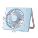thumbnail image 3 of Fiudx Liquidación de ofertas flash Ventilador de escritorio plegable Ventilador de oficina portátil USB silencioso, 3 of 7