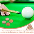thumbnail image 3 of FRCOLOR pool cue tips 30Pcs Billiard Pool Cue Tips Pool Stick Tips Pool Cue Tips Replacement Kit Billiard Cue Tips,0.51"X0.51"X0.16", 3 of 4