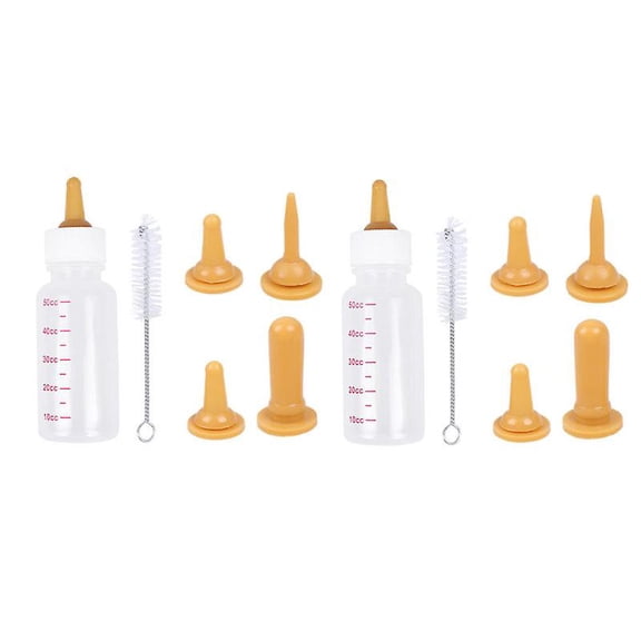 2set Nursing Bottles For Pet