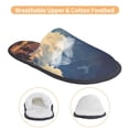 thumbnail image 3 of Fotbe Western Desert Cloud Cowboy Pantuflas Peludas para Mujer con Estampado, Zapatillas de Peluche, Zapatos de Invierno para Casa, Uso Interior y Exterior-Large, 3 of 8
