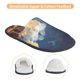 thumbnail image 3 of Balery Western Desert Cloud Cowboy Pantuflas de Casa de Felpa Silenciosas con Diseño Estampado, Zapatillas Cómodas Antideslizantes de Algodón para Interior-Large, 3 of 8