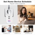 thumbnail image 3 of Enchufe de Israel Tuya Smart Home 16A WiFi Enchufe Inteligente de Corriente de Carga USB Temporización Control de Voz para, 3 of 5