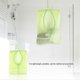thumbnail image 2 of Sac de rangement en maille multi-usages à suspendre pour chaussettes, bas, soutien-gorge, sous-vêtements, salle de bain, vert clair, 2 of 4