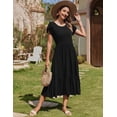 thumbnail image 3 of Vestido Zeagoo, vestidos de verano de manga corta A Line para mujer, 3 of 6