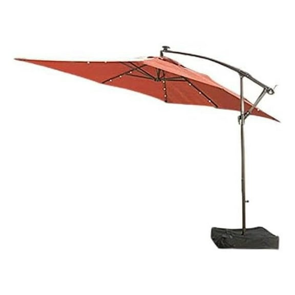 Rectangular Solar Offset Umbrella Replacement Canopy - Beige - 810147339 - UV & Water Resistant - Fits Big Lots Umbrellas - Canopy Only, Metal Frame Not Included