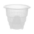thumbnail image 2 of 6-Inch Clear Plastic Orchid Pot With Drainage Air Columns, Breathable Slotted Nursery Planter Container For Succulents Indoor Plants And Phalaenopsis, 2 of 7