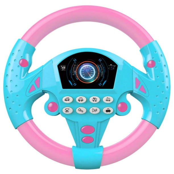 Volante De Simulación Eléctrica Con Luces Sonidos Bebé Desarrollo Temprano Juguetes Educativos Niños Cumpleaños Regalo De Año Nuevo Eigraketly FN007424-02