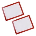 thumbnail image 1 of MasteelfCA 2 Pcs Silicone Baking Mat High Temperature Resistance Thicken Liner Mat Pastry Mat Baking Tray Pad for Kitchen Restaurant Bar, 1 of 7