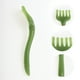 thumbnail image 3 of Masajeador de cabeza estilo cinco garras de brazos largos para mujeres, 1 pieza, para el hogar y la oficina, color verde de resina, 3 of 4