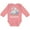 Mauve, variant on Inktastic My Great Grandma Loves Me to the Moon and Back Elephant Boys or Girls Long Sleeve Baby Bodysuit
