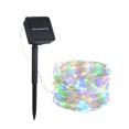 thumbnail image 1 of Yeacher 9W 15M/49.2Ft 150 LEDs Solar Powered Energy Copper Wire Fairy String Light Lawn Lamp with 8 Different Modes Effects Flexible Twistable Bendable IP65 Water Resistance Pink/ Blue/ Yellow/ Gre, 1 of 8