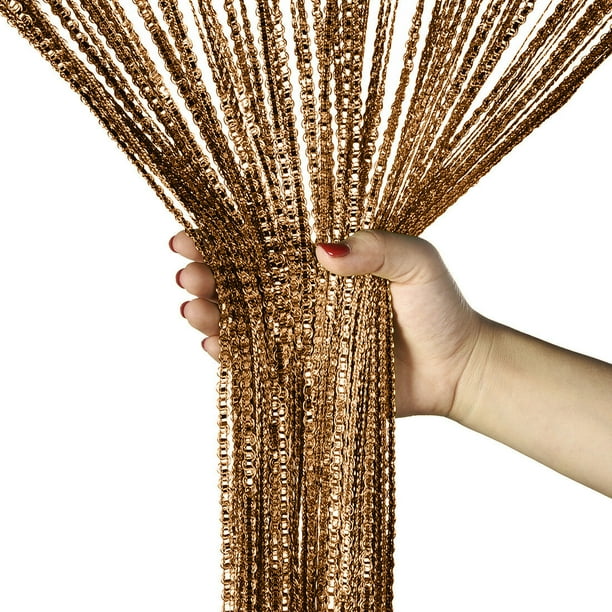 Hanging Beaded Curtain String Door Window Curtains Tassel ...