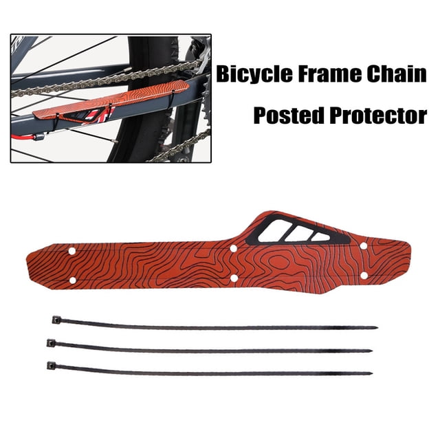 Protector de Cuadro de Bicicleta Ganfancp Cuidado Cubierta Guardia Liquidación 1 Cadena de Pegatinas 3 Lazos