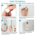 thumbnail image 4 of 2025 New Magnetic Remote Control Holder,Strong Wall Mount for TV/AC Remotes, Phones, Keys,No Tools Needed, Space-Saving & Invisible Design, 4 of 7