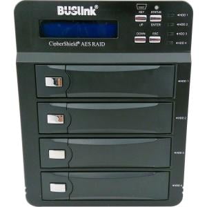 Buslink CipherShield CSE-32TB4-SU3 DAS Array - 4 x HDD Supported - 4 x HDD Installed - 32 TB Installed HDD Capacity - 4 x Total Bays - USB 3.0, eSATA - 0, 3, 5, 10, LARGE RAID Levels External (Best Large Capacity Hdd)