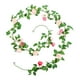 thumbnail image 3 of Guirnalda de rosas artificiales, flores de enredadera realistas, suministros de bricolaje, decoración de bodas, 3 of 9