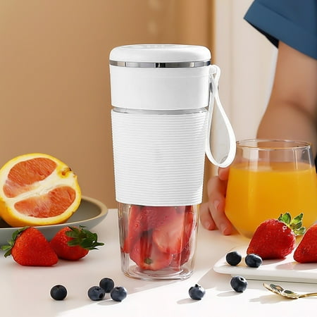 

Cbcbtwo Savings Clearance! Portable Blenders Personal Blenders For Shakes And Smoothies Fruit Juicer USB Rechargeable With 6 Blades Handheld Blenders For Sports Travel And Outdoors