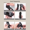 thumbnail image 3 of Handheld Camera Screen Protector Cover, Black Handheld Camera Protective Case Soft Padding Shockproof  for Outdoor, 3 of 7