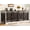 White, variant on 78 inch Double Dog Crate Furniture for 2 Dogs Lager Dog Wooden Crate Kennel table with Removable Divider Indoor Dog House for Small Medium Large Extra Large Size Brown