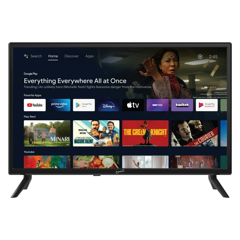 【未使用】ELSONIC androidtv 24v HD ESD-24HD ELSONIC 24型チューナーレススマートテレビ