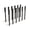 Black, variant on Staples TRU RED Ballpoint Gripped Pen Med Point 1.0mm Blk Dozen TR52864