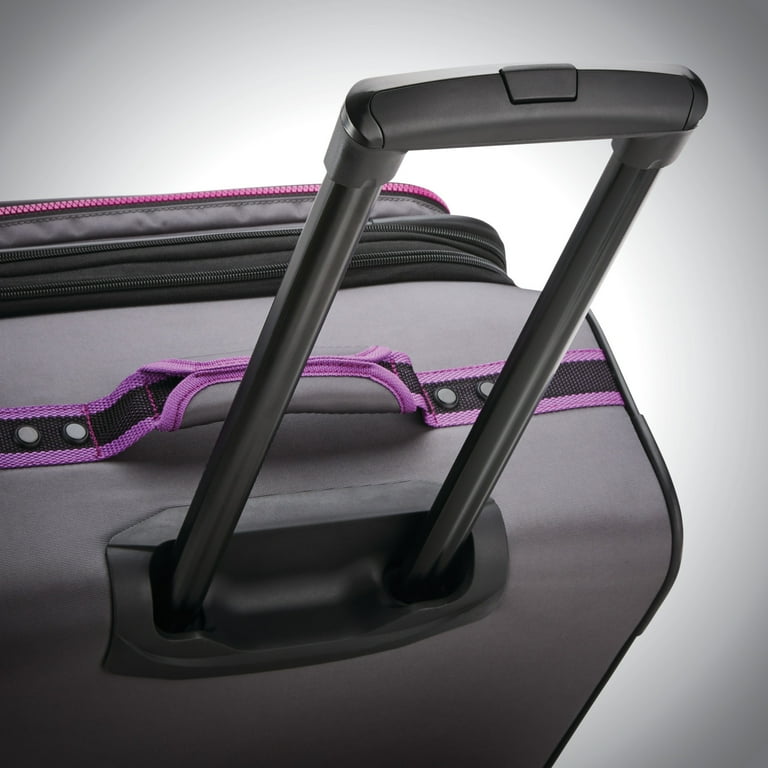 American Tourister Exo Eclipse 24 inch Softside Spinner Checked Luggage One Piece