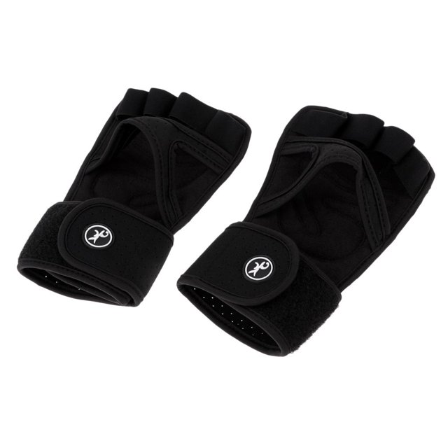Guantes de gimnasio Guantes de levantamiento Entrenamiento físico Culturismo Entrenamiento Ejercicio XL negro kusrkot Guantes de fitness