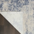 thumbnail image 5 of Nourison Sleek Textures Abstract Ivory/Blue 9'3" x 12'9" Area Rug, (9x13), 5 of 8