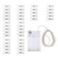 thumbnail image 1 of Guirnalda de luces LED de 4 m para tarjeta, soporte para clip de fotos, lámpara de guirnalda de hadas (blanco cálido) Tmvgtek Iluminación del hogar multifuncional, 1 of 9