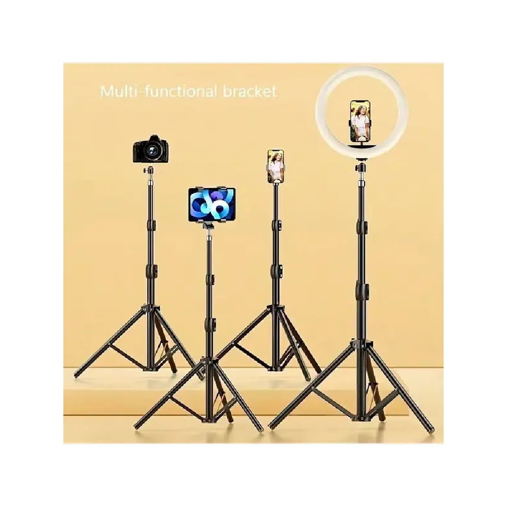 1pc 63-inch With Foldable Tripod &  Phone Holder clip 160.02 Cm Multifunctional Tripod, Tripod For Phone And Camera