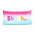 thumbnail image 1 of Justice Shhhh… Plush Body Pillow, 1 of 3
