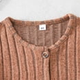 thumbnail image 5 of MEZZALL Girls Outfits Sets Elegant Long Sleeve Cardigan With Solid Color Ribbed Dress Casual Fall Winter Toddler Kids Clothes Comfortable Loose Fit Dailywear Trendy / 3-4 Years, 5 of 9