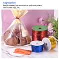 thumbnail image 4 of Uxcell Foil Twist Ties 100 Yard Plastic Closure Tie for Tying Bread, Candy,Cookies Red, 4 of 5